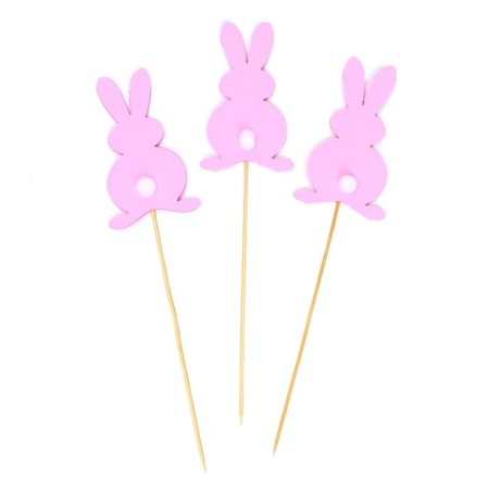 Set of toppers "Bunny", 3 pcs., Mix colors-1