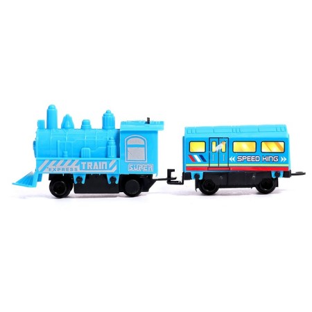 Railway Train, works from batteries-3