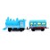 Railway Train, works from batteries
