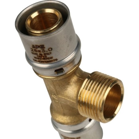 STOUT SFP-0008-263426, D = 26 x 3/4 "x 26 mm, external thread, brass-3