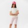A set for a girl (T -shirt and bicycles) minku, pink color, height 122 cm