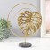 Souvenir metal, marble "Circle with a sheet of monsters" gold, black 20x7.5x25 cm
