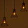 Lamp Bayerlux "Chilly" 3he27 40W gold 18x50x19-119cm
