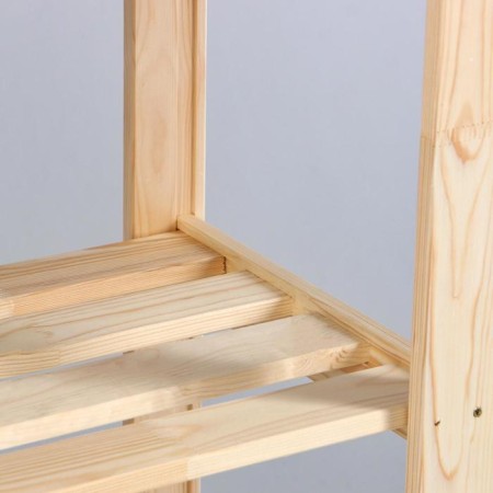 Wooden rack reinforced 180x84x37.5cm, 6 shelves-4