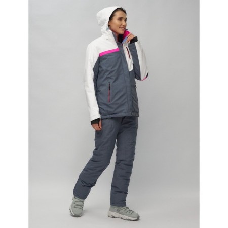 Ski suit female, size 42, white color-22