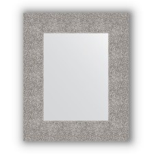 Mirror in the baguette frame - silver coinage 90 mm, 46 x 56 cm, evoForm