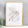 Photo frame plastic "Mira" 29.7x42 cm, (A3) gold (plastic screen)