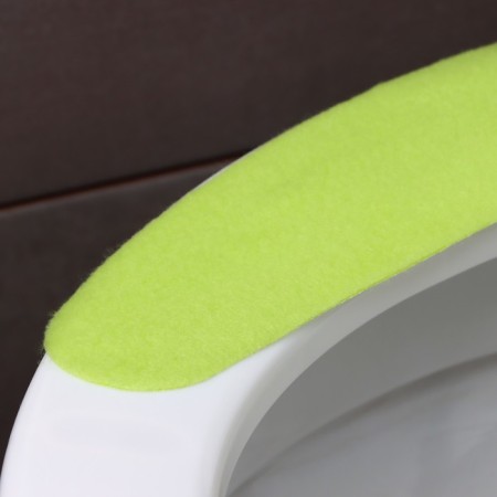 The sticker for the toilet is monophonic, 2 pcs (salad)-2
