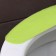 The sticker for the toilet is monophonic, 2 pcs (salad)