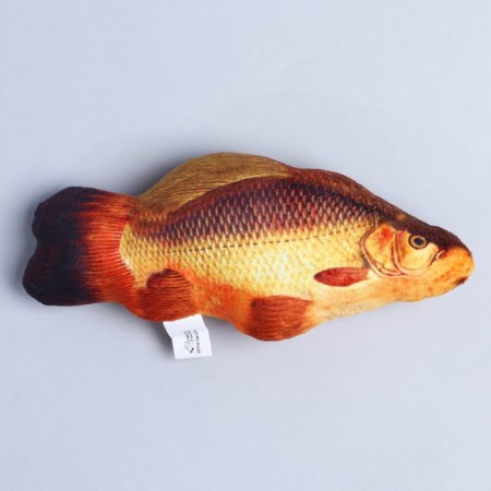 A toy for cats with mint "Fish", 18.3 x 8 cm-4