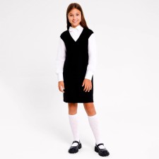 Dress for girls School, black color, height 152 cm