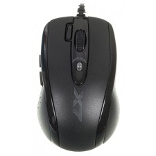 Мышь A4Tech X-710MK, игровая, проводная, оптическая,2000 dpi, USB, чёрная