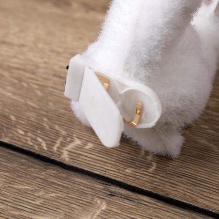 LED figure "Squirrel" 7 × 14 × 5 cm, phlock, batteries CR2032x2 (not in the kit), glow warm white-3