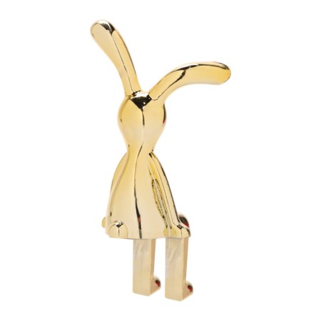 Toy on the car panel, bunnies, gold, plastic, set 2 pcs-3