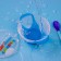 Feeding Set “Our beloved son”, 3 subjects: 350 ml bowl on the suction cup, cover, spoon, blue color