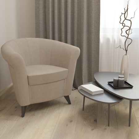 Bange "Laguna", 780 × 630 × 790 mm, velor, beige color