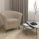 Bange "Laguna", 780 × 630 × 790 mm, velor, beige color
