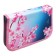 Penal 1 section 140 x 210 x 40 mm, folding pocket and cosmetic bag, fabric, calligrata topontent "Cat Sakura"