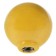 Handle button Plastic 008, plastic, yellow