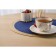Serving napkin on the table "Lana", d = 38 cm, blue color