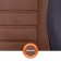 Frozen on the seat. Universal Senator Town, Eco -Kozha, 2pcs, Brown