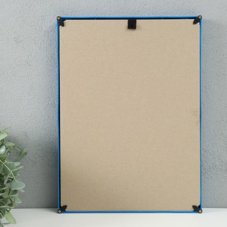 Photo frame plastic 21x30 cm 5 series, blue-3