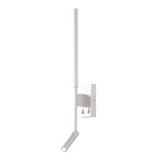 Wall lamp Mantra Torch, LED, 410+210LM, 3000K, 93x70x554 mm, matte white color