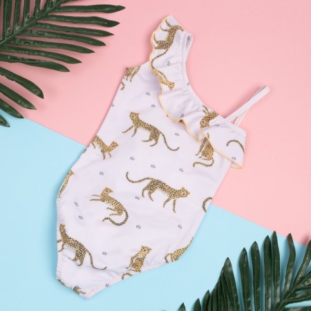 Children's swimsuit KAFTAN "Tigers", height 122-128 cm-8