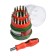 Set for accurate work scrap, holder with bats, in the case, 31 subject
