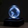 Souvenir glass backlight "Globe" D = 6 cm LED stand from 3AAA, USB wire 9x7x7 cm