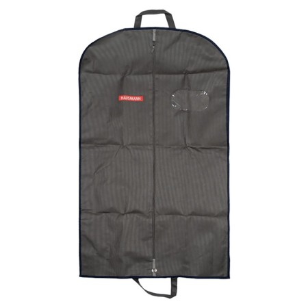 Close for clothing volumetric Hausmann with an oval PVC window and pens 60x100x10, gray