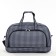 Road bag with lightning, 2 outer pockets, long belt, black/white color
