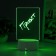 Lamp "Note" from USB and batteries 3AA (not in the kit) 9.5x12.5x16 cm