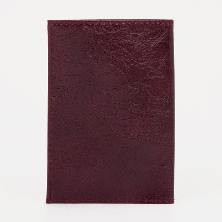 Cover for passport, burgundy color-2