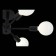 Ceiling EVOLUCE lamp. SL419.402.06. ANO. 6x60 watts, E27, 46x48x23 cm, black color
