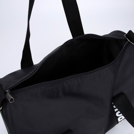 Sports bag Power with zipper, black color-4