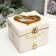 Casket Plastic Mechanical Mechanical "chest of draw" white 11x13.3x11.5 cm