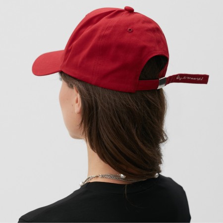 Minaku baseball cap, red color, size 56-58-2