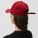 Minaku baseball cap, red color, size 56-58