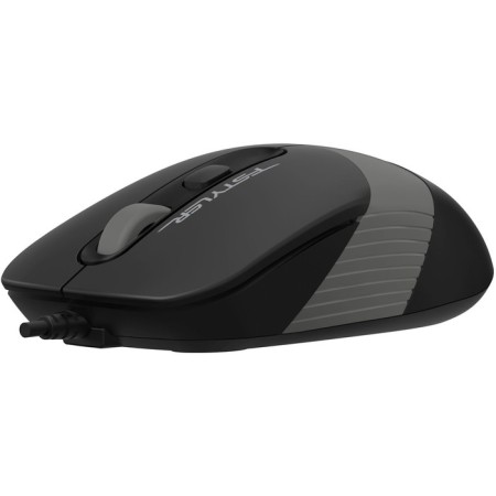 Mouse A4Tech FSTYLER FM10ST Gray/Black Optical (1600DPI) Silent usb for a laptop (3but) 102939-3