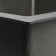 Kitchen sink Aflorn Af95043, Sredal, S = 3.0 and 0.8 mm, 50x43x20 cm, siphon, satin