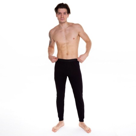 Male thermal underwear (pants), black color, size 54-1