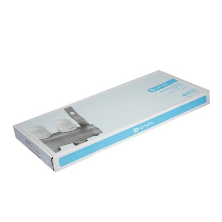 Collector Group ONDO, 1 "X3/4", 11 outputs, with consumables, stainless steel-2
