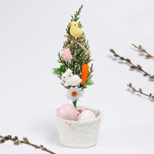 Easter decor on the “Happy Easter” branch 3 × 12 × 30 cm