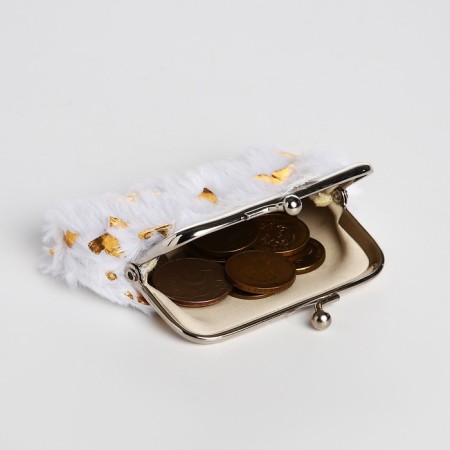 Children's wallet on the farmar, white color-2