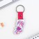 A wooden key keychain "Believe in miracles", 7 x 3.7 cm