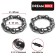Dream Bike carriage bearing, 5/16 "x9 balls, external d = 44 mm, set 2 pcs.
