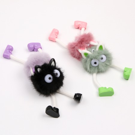 Soft magnet "Fluff", 5 cm, color mix-4