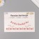 Sticker Plastic Rhocker "Choker from Stars" Red 11.6x18 cm