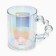 Mother's Day. Glass mug "Mom", 350 ml
